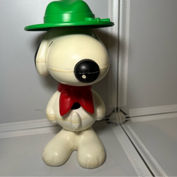 Vtg Snoopy Beagle Boy Scout Hasbro Stacking Puzzle Complete Peanuts Gang Kid Toy - Picture 1 of 3